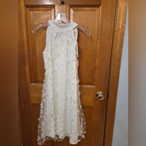 imPRESS Cream Floral Mini Dress NEW WITH TAGS!